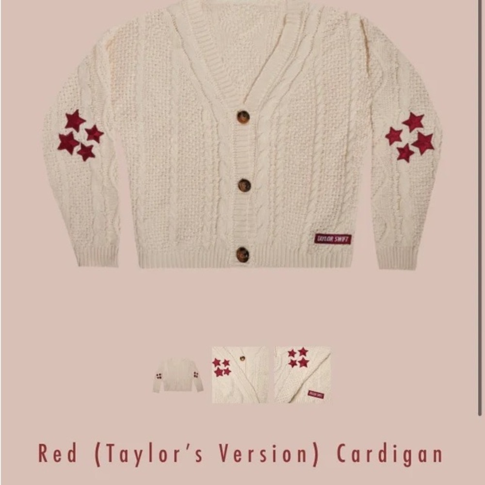 Taylor Swift Red Cardigan